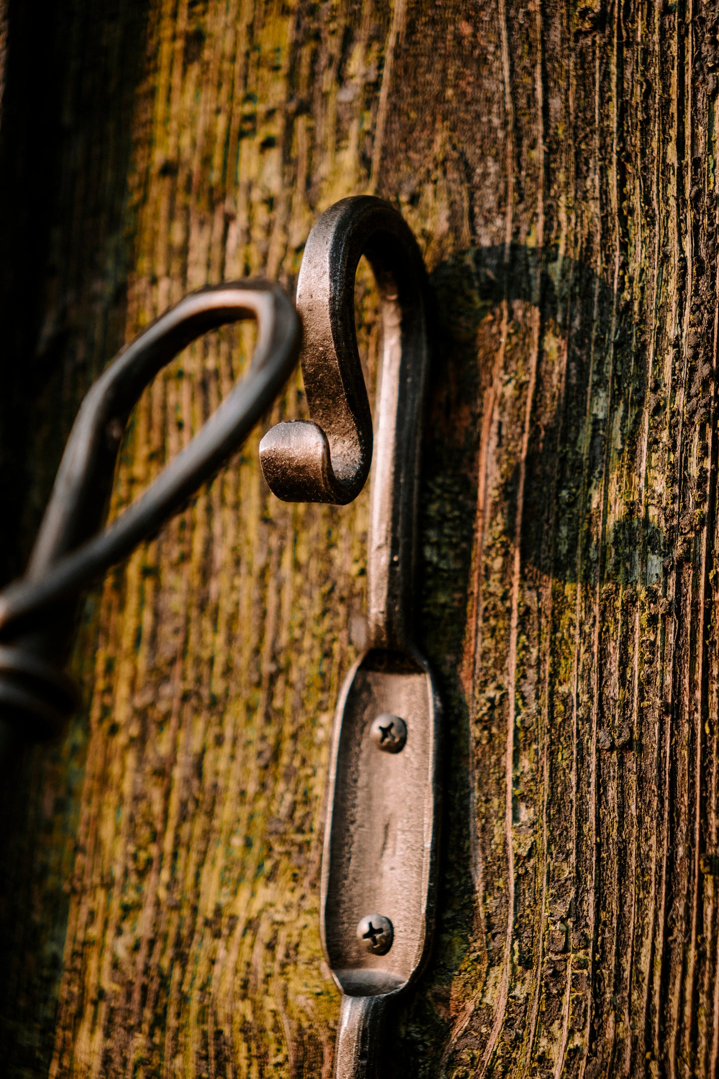 Forged wall hook