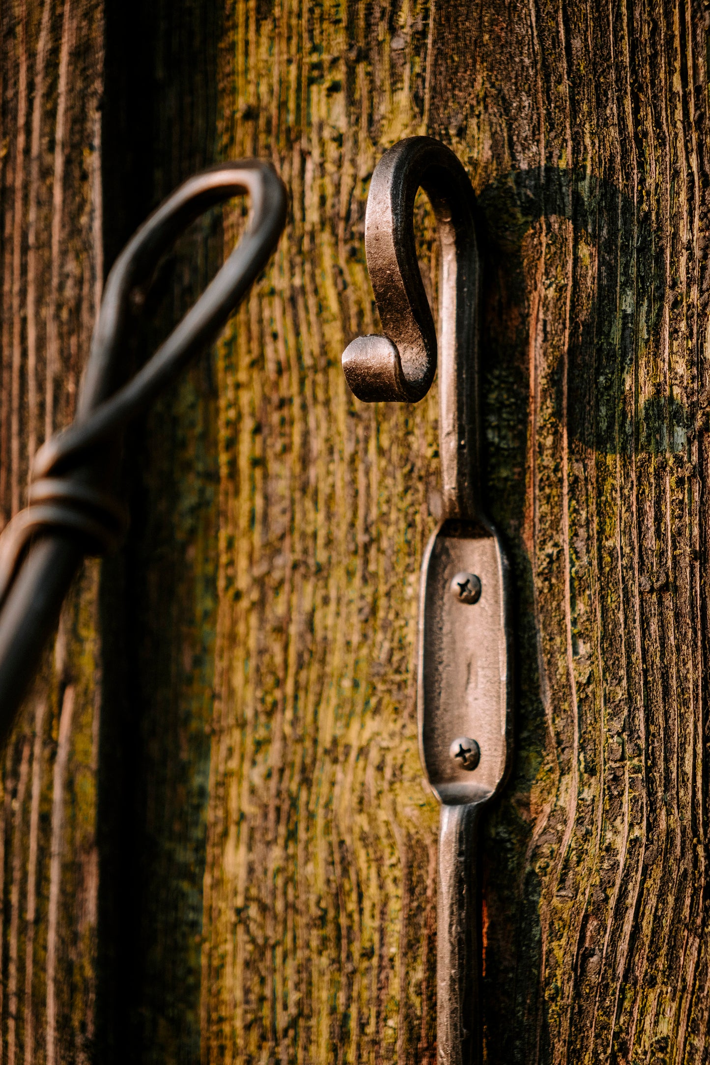 Forged wall hook