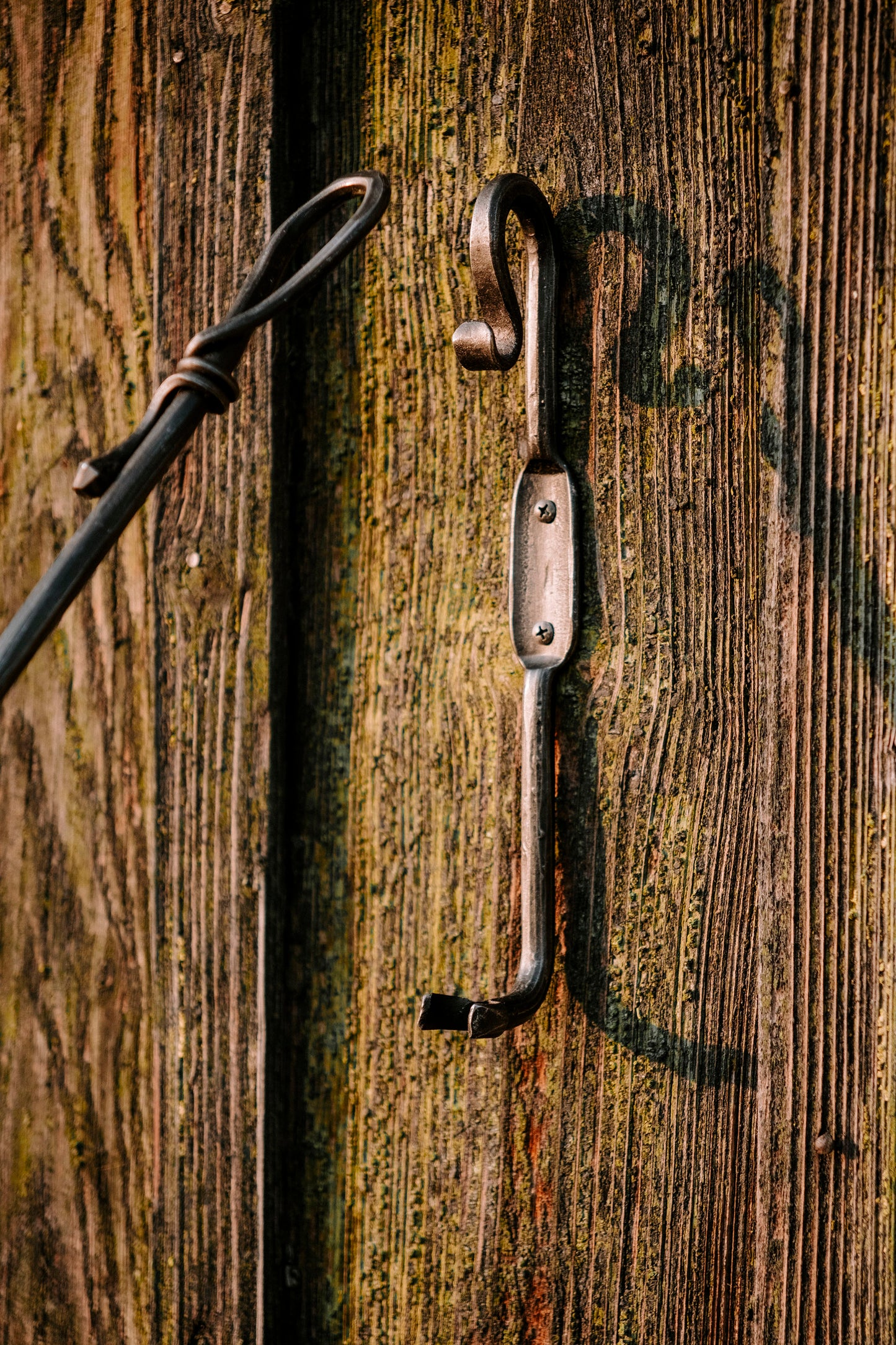 Forged wall hook