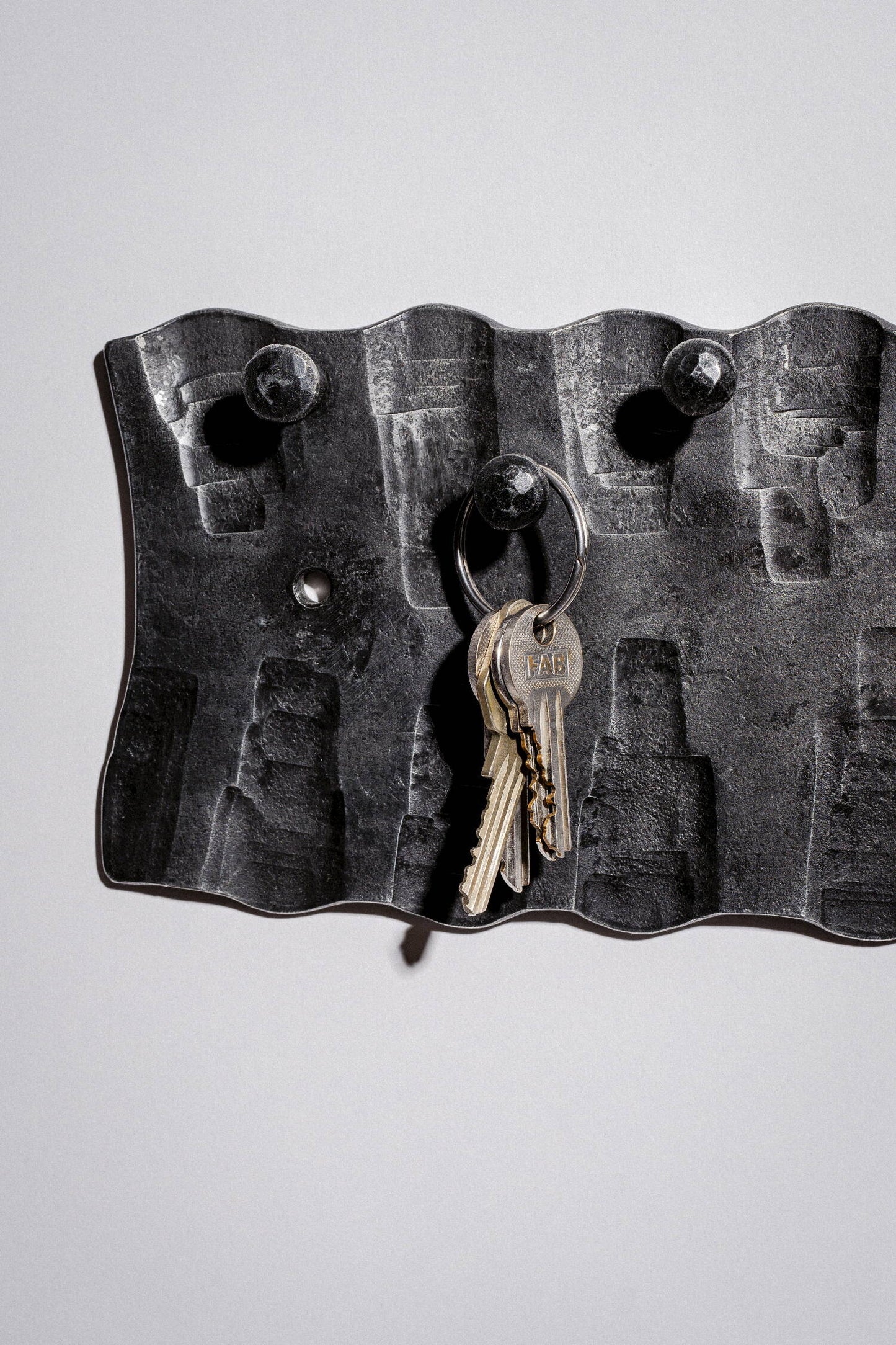 Forged wall key hanger IV.