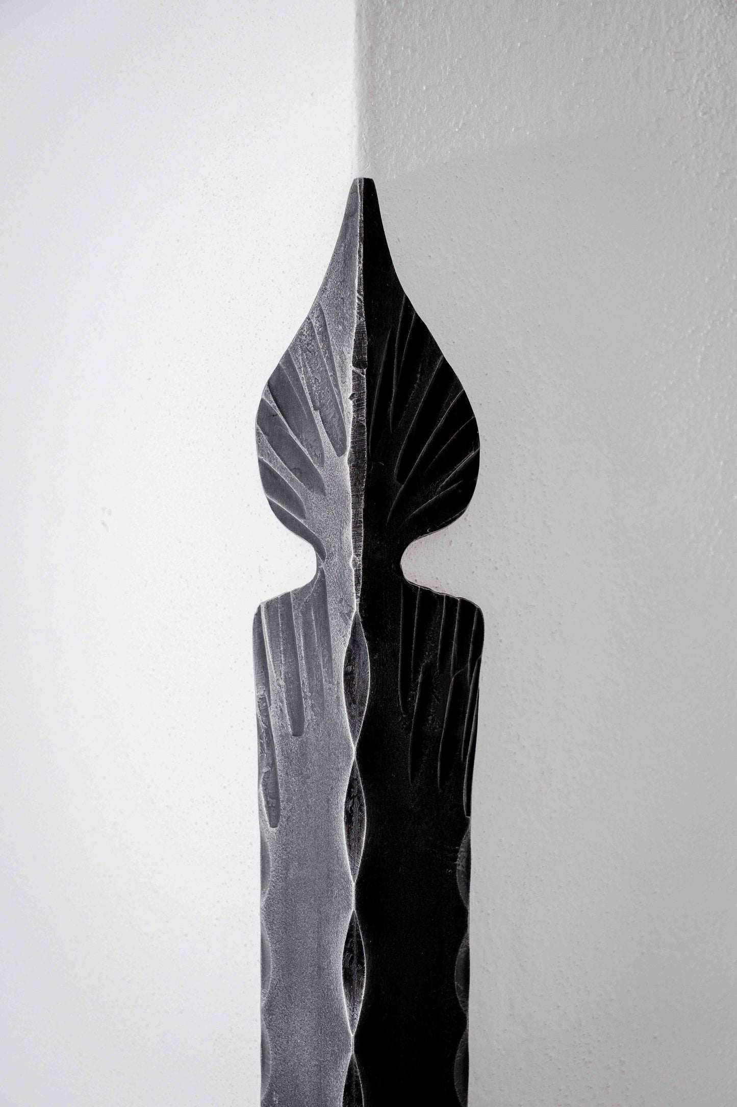 Forged Wall Corner Guard "Leaf"