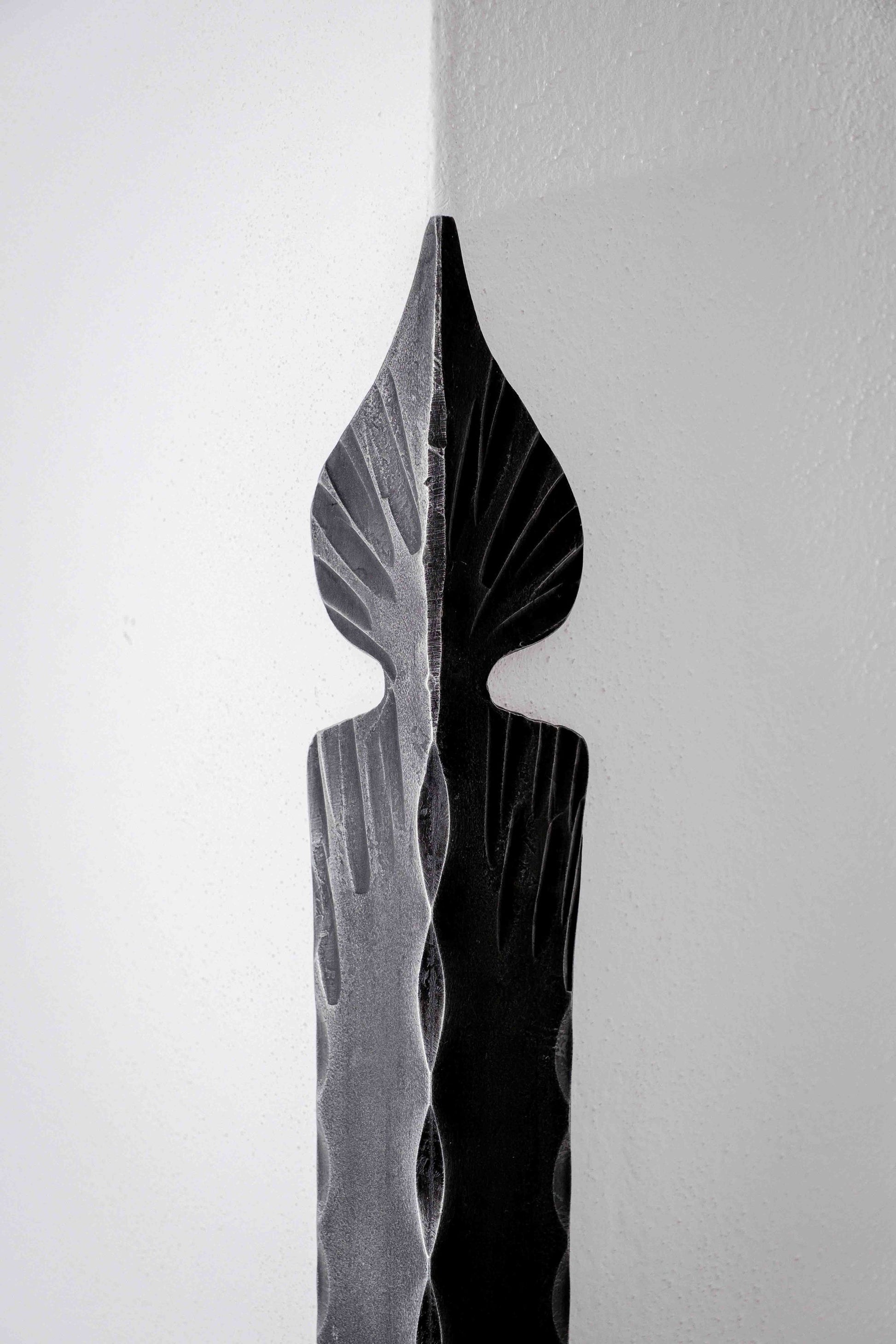 Forged Wall Corner Guard "Leaf"